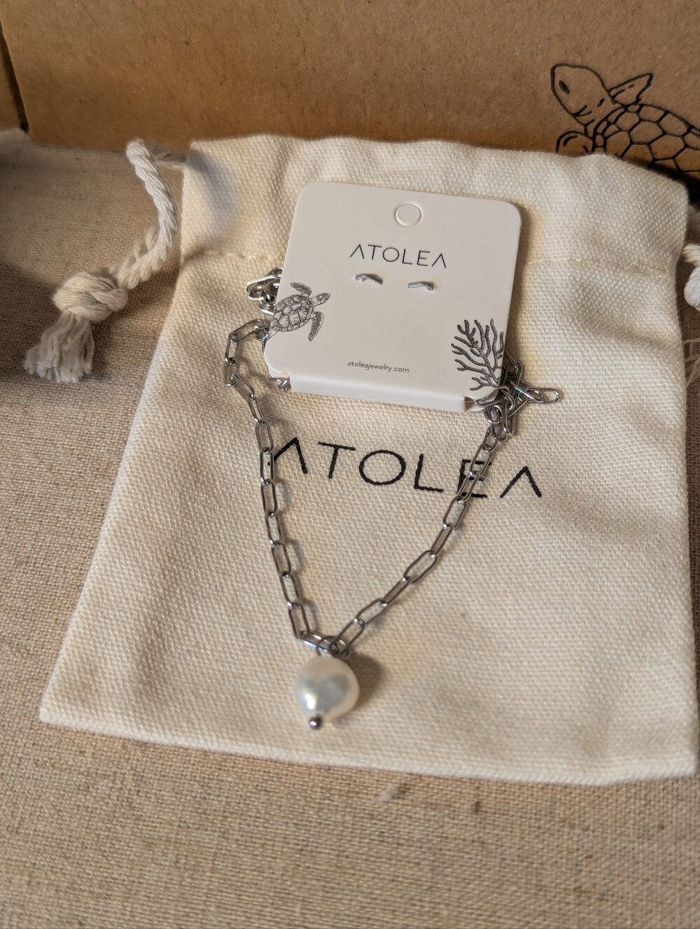 Atolea Baroque Pearl Pendant